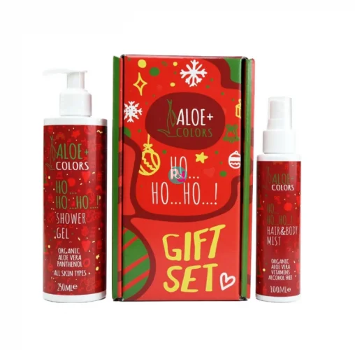 Aloe+Colors Christmas Ho Ho Ho! Gift Set  250+100ml